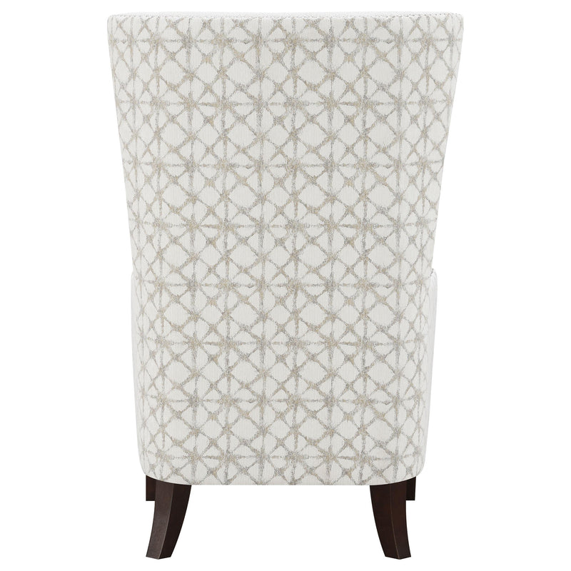 Coaster Furniture Pippin 904066 Upholstered Wingback Accent Chair - Latte IMAGE 7