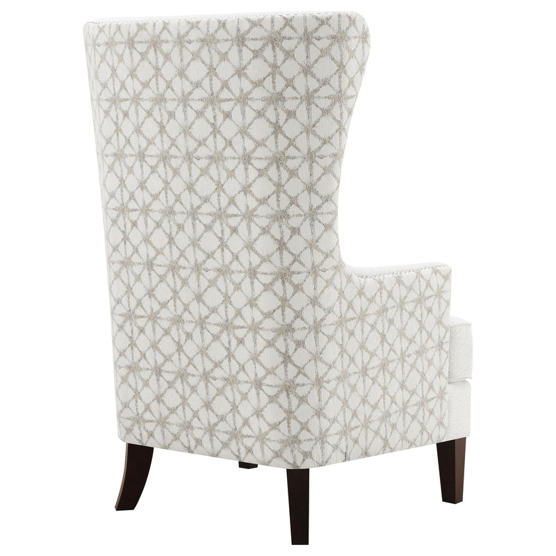 Coaster Furniture Pippin 904066 Upholstered Wingback Accent Chair - Latte IMAGE 8