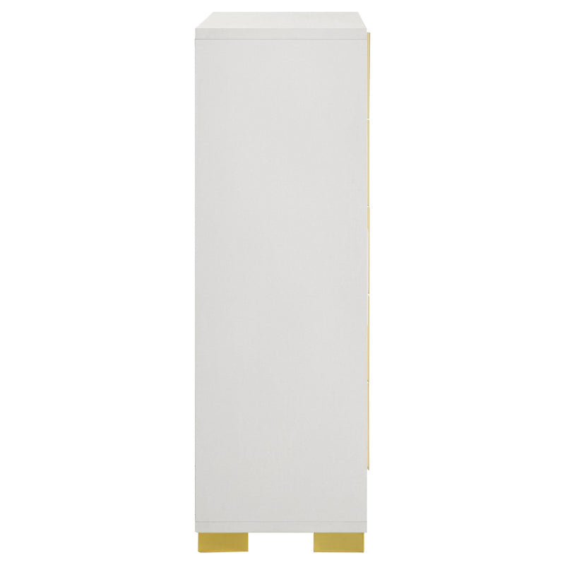 Coaster Furniture Marceline 222935 5-Drawer Chest - White IMAGE 10