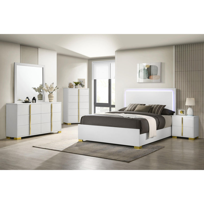 Coaster Furniture Marceline 222935 5-Drawer Chest - White IMAGE 3