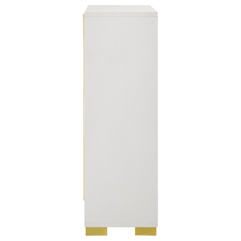 Coaster Furniture Marceline 222935 5-Drawer Chest - White IMAGE 6