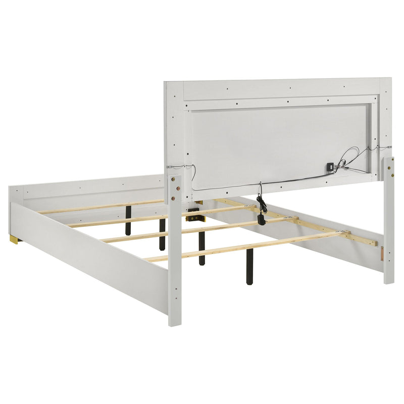Coaster Furniture Marceline 222931KE King Bed with LED Headboard - White IMAGE 5