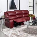 Coaster Furniture Camila 610241 Camila Upholstered Motion Reclining Sofa - Red IMAGE 9