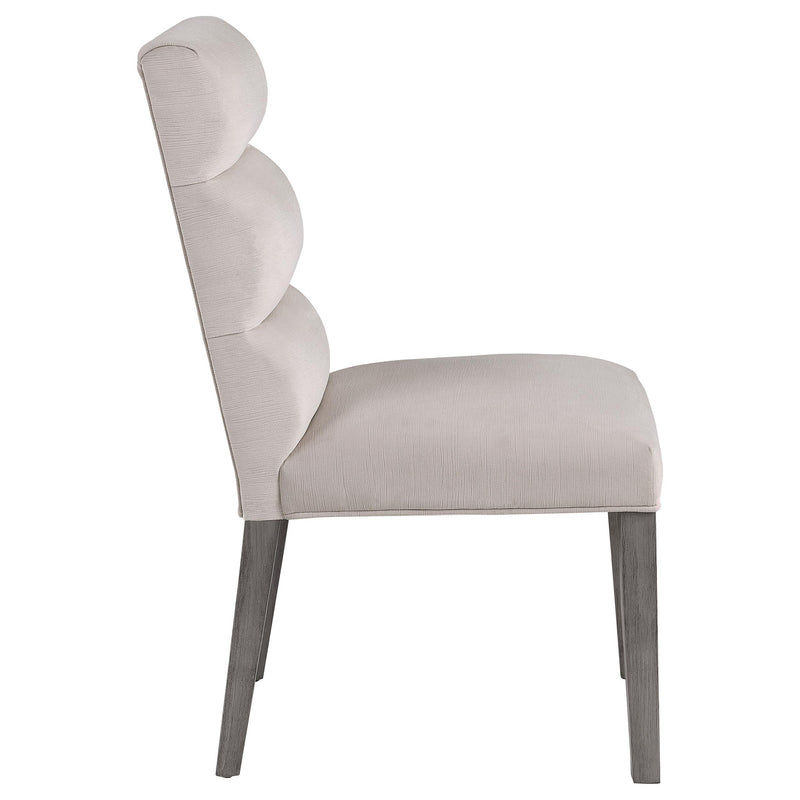 Coaster Furniture Cantrell 106683 Upholstered Dining Side Chair - Stone IMAGE 7