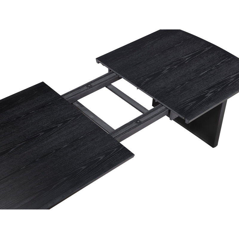 Coaster Furniture Brookmead 108231 Rectangular Dining Table with 18" Removable Extension Leaf - Black IMAGE 12