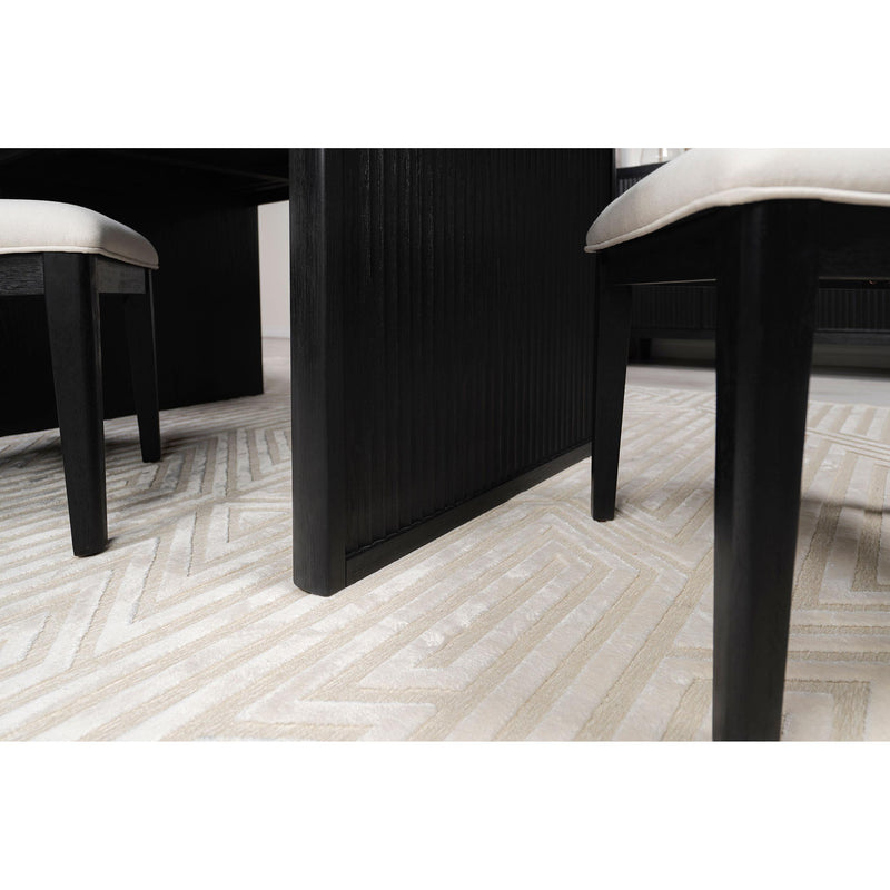 Coaster Furniture Brookmead 108231 Rectangular Dining Table with 18" Removable Extension Leaf - Black IMAGE 13