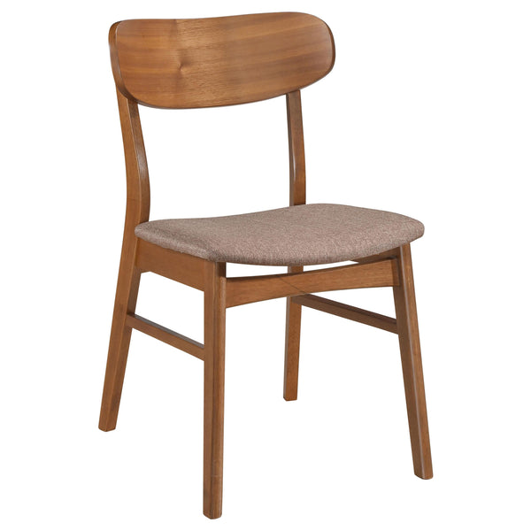Coaster Furniture Dortch 108462 Dining Side Chair - Walnut/Brown IMAGE 1