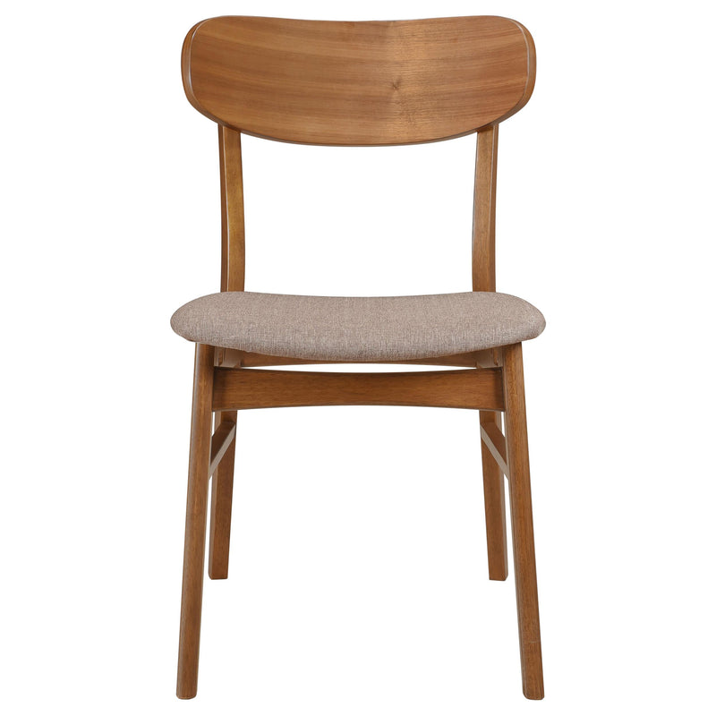 Coaster Furniture Dortch 108462 Dining Side Chair - Walnut/Brown IMAGE 3