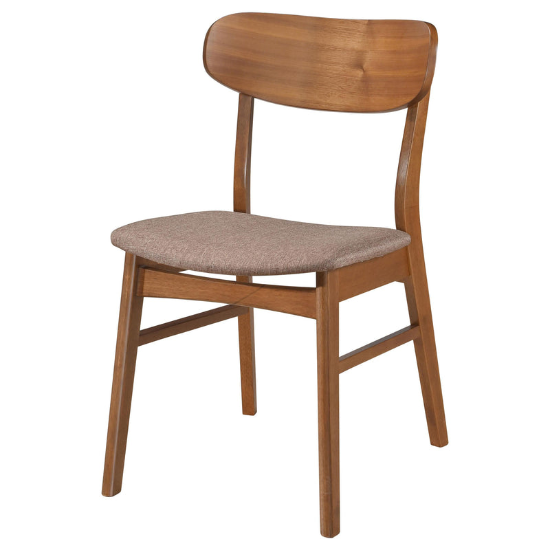 Coaster Furniture Dortch 108462 Dining Side Chair - Walnut/Brown IMAGE 4