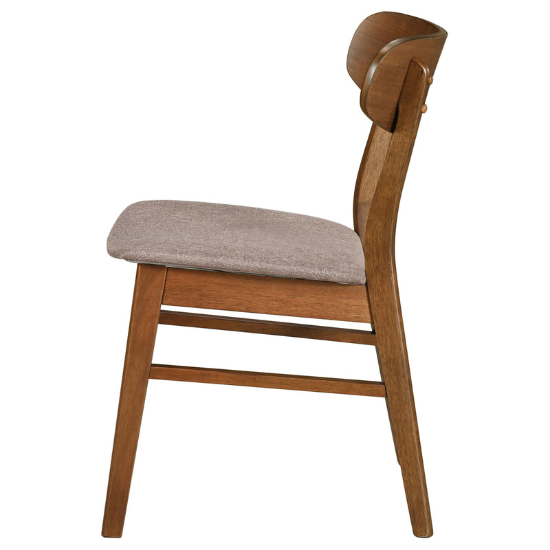 Coaster Furniture Dortch 108462 Dining Side Chair - Walnut/Brown IMAGE 5