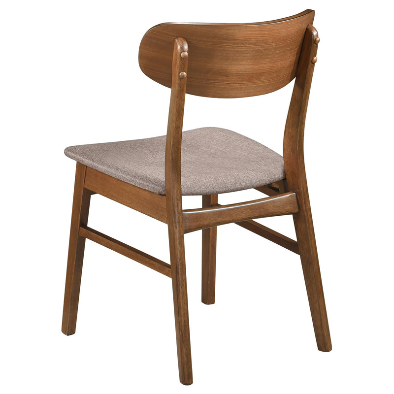 Coaster Furniture Dortch 108462 Dining Side Chair - Walnut/Brown IMAGE 6