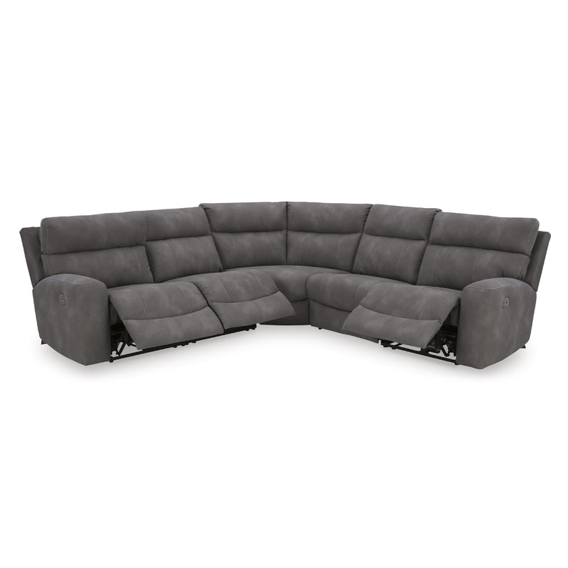 Signature Design by Ashley Next-Gen DuraPella 61003S6 5 pc Power Reclining Sectional IMAGE 2