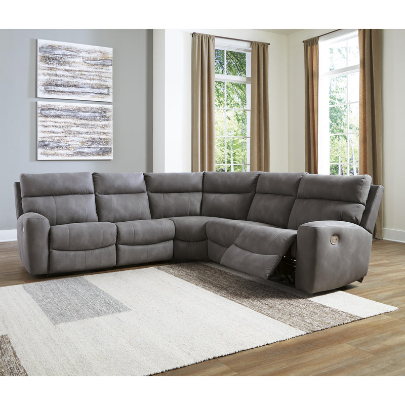 Signature Design by Ashley Next-Gen DuraPella 61003S6 5 pc Power Reclining Sectional IMAGE 4