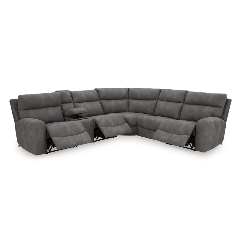 Signature Design by Ashley Next-Gen DuraPella 61003S7 6 pc Power Reclining Sectional IMAGE 2
