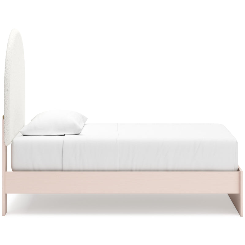 Signature Design by Ashley Wistenpine B1323B8 Twin Upholstered Panel Bed IMAGE 3