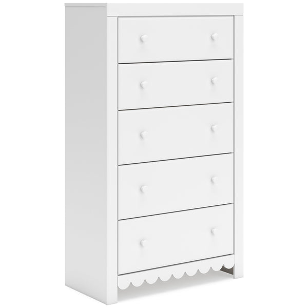 Signature Design by Ashley Mollviney B2540-46 Five Drawer Chest IMAGE 1