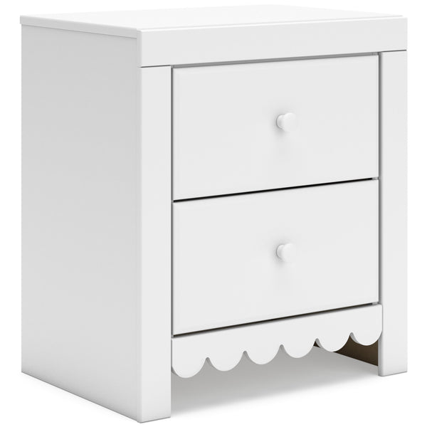 Signature Design by Ashley Mollviney B2540-92 Two Drawer Night Stand IMAGE 1