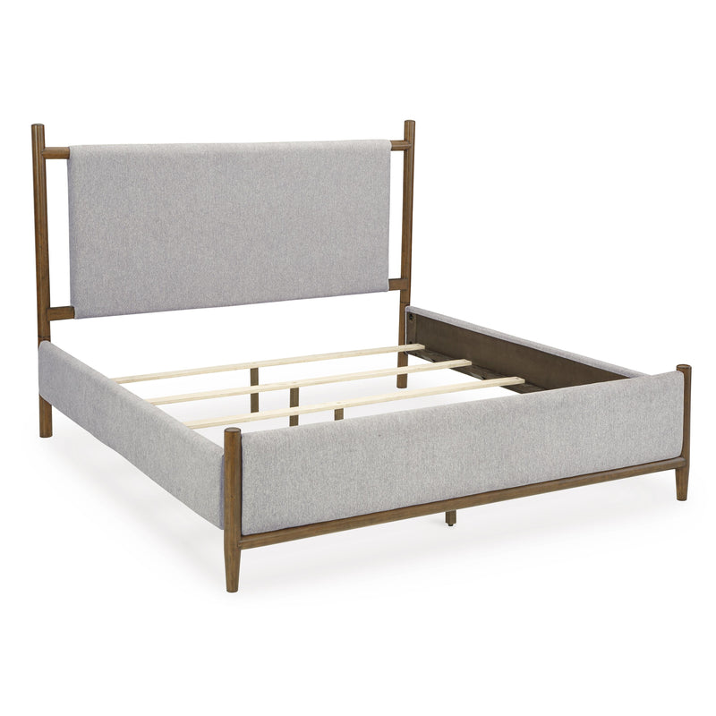 Signature Design by Ashley Lyncott B615B2 Queen Upholstered Panel Bed IMAGE 3