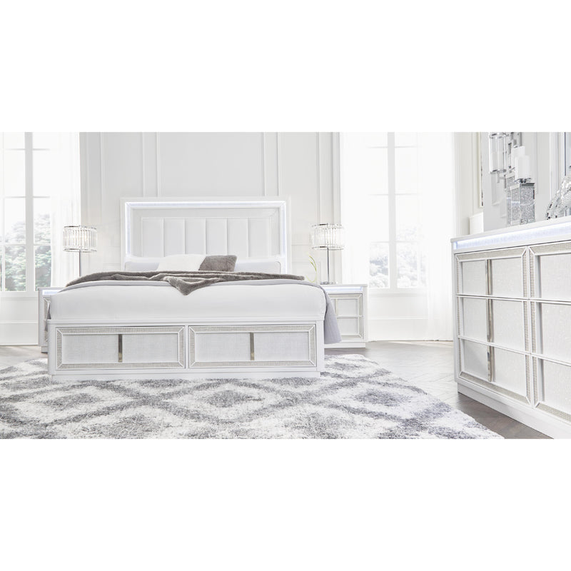 Signature Design by Ashley Chalanna B822B2 Queen Upholstered Storage Bed IMAGE 10