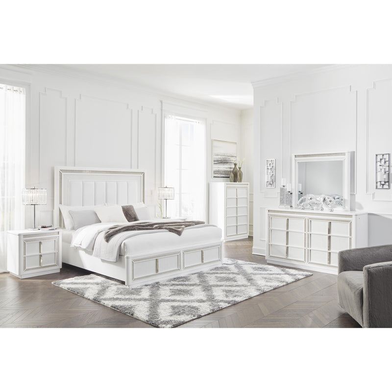 Signature Design by Ashley Chalanna B822B2 Queen Upholstered Storage Bed IMAGE 13