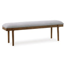 Signature Design by Ashley Lyncott D615-00 Large Upholstered Dining Room Bench IMAGE 1