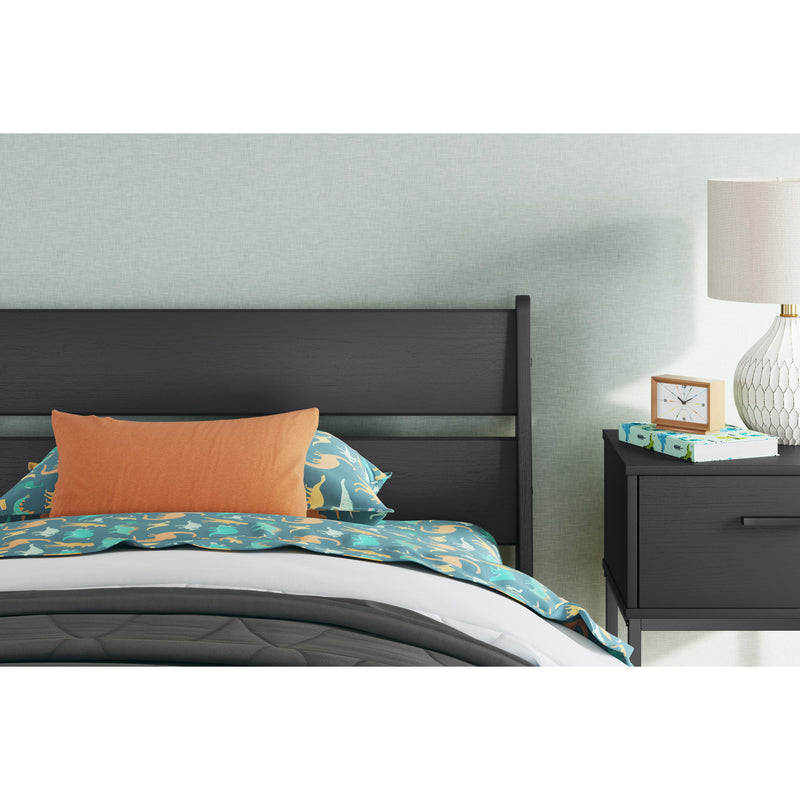 Signature Design by Ashley Socalle EB1865B1 Twin Panel Platform Bed IMAGE 7