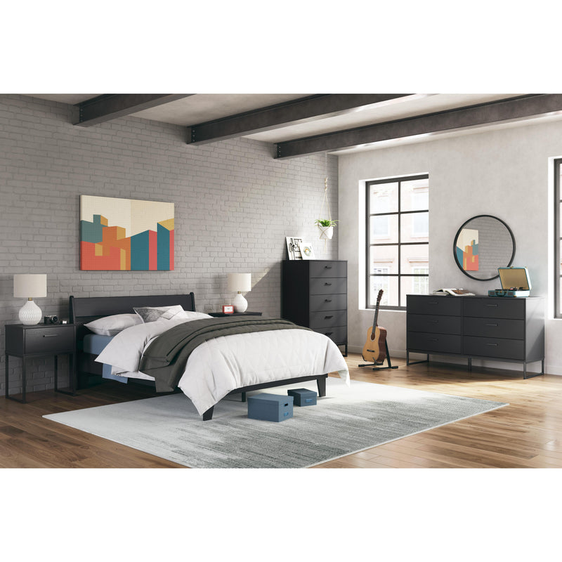 Signature Design by Ashley Socalle EB1865B2 Full Panel Platform Bed IMAGE 10