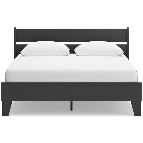 Signature Design by Ashley Socalle EB1865B3 Queen Panel Platform Bed IMAGE 1