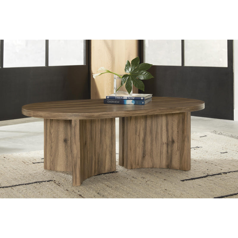  Signature Design by Ashley Austanny T683-0 Oval Cocktail Table IMAGE 4