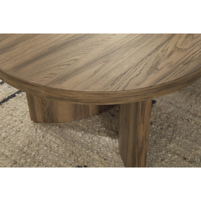  Signature Design by Ashley Austanny T683-0 Oval Cocktail Table IMAGE 5