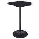 Coaster Furniture Keanu 182230 Pedestal Cloud-Shaped Top Bar Table - Black IMAGE 1