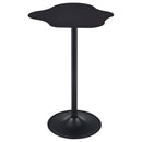 Coaster Furniture Keanu 182230 Pedestal Cloud-Shaped Top Bar Table - Black IMAGE 3