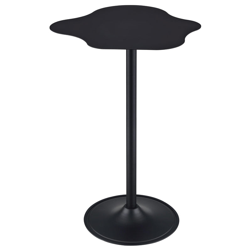 Coaster Furniture Keanu 182230 Pedestal Cloud-Shaped Top Bar Table - Black IMAGE 3