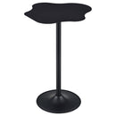 Coaster Furniture Keanu 182230 Pedestal Cloud-Shaped Top Bar Table - Black IMAGE 4