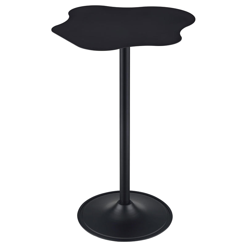 Coaster Furniture Keanu 182230 Pedestal Cloud-Shaped Top Bar Table - Black IMAGE 4