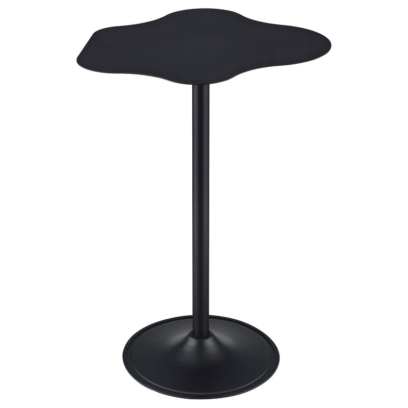 Coaster Furniture Keanu 182230 Pedestal Cloud-Shaped Top Bar Table - Black IMAGE 5
