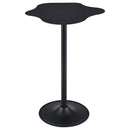 Coaster Furniture Keanu 182230 Pedestal Cloud-Shaped Top Bar Table - Black IMAGE 6