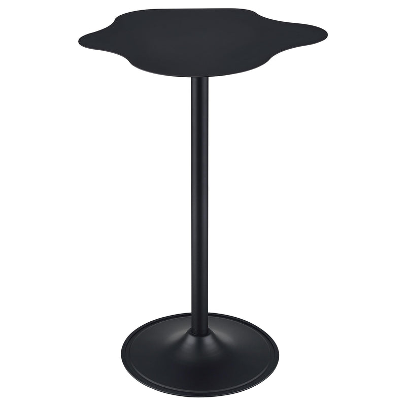 Coaster Furniture Keanu 182230 Pedestal Cloud-Shaped Top Bar Table - Black IMAGE 6