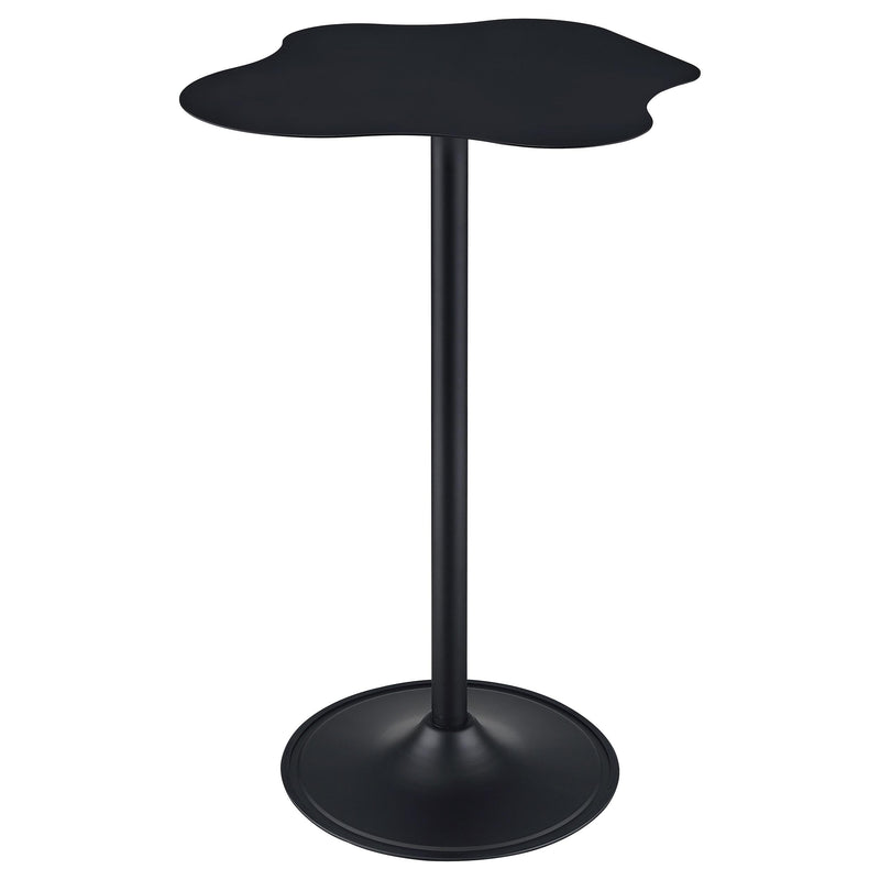 Coaster Furniture Keanu 182230 Pedestal Cloud-Shaped Top Bar Table - Black IMAGE 7