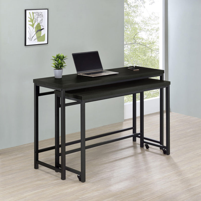 Coaster Furniture Hawes 182724 4-Piece Multipurpose Counter Height Table Set - Black IMAGE 15