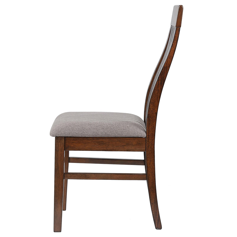 Coaster Furniture Briarwood 182992 Slat Back Dining Side Chair - Mango Oak/Brown IMAGE 5