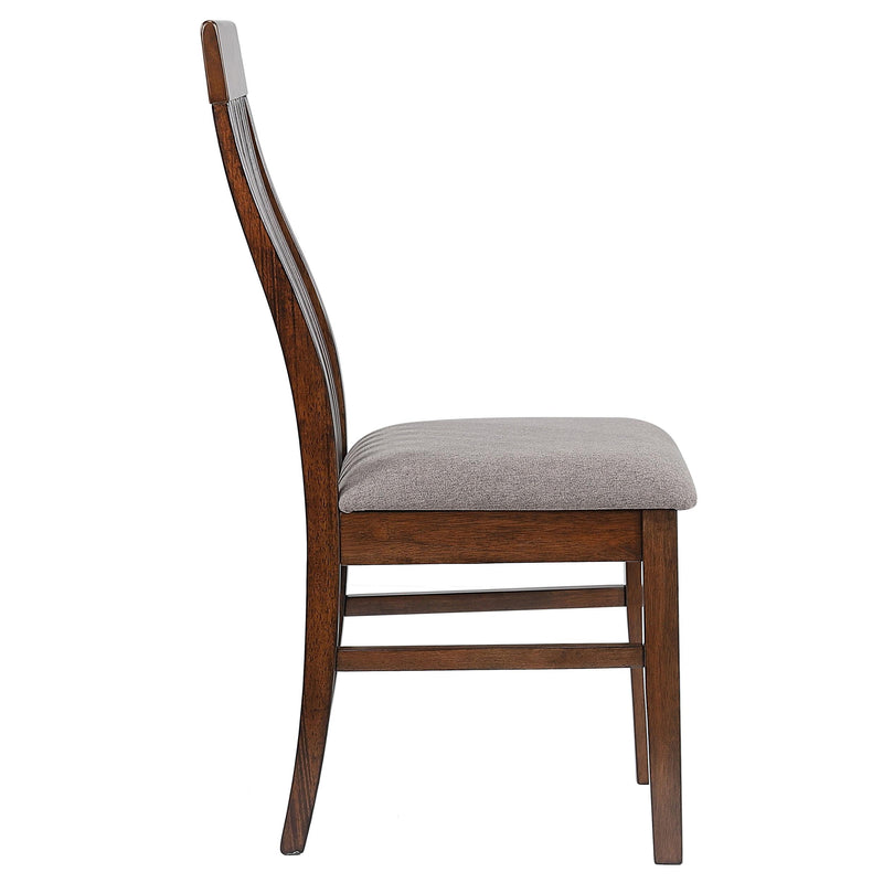 Coaster Furniture Briarwood 182992 Slat Back Dining Side Chair - Mango Oak/Brown IMAGE 8