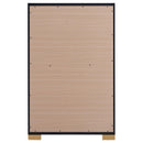 Coaster Furniture Marceline 222835 5-drawer Chest - Black IMAGE 7