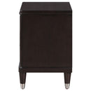 Coaster Furniture Emberlyn 223062 2-Drawer Nightstand Bedside Table - Brown IMAGE 6