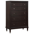 Coaster Furniture Emberlyn 223065 5-drawer Bedroom Chest - Brown IMAGE 1
