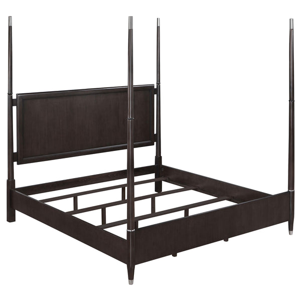 Coaster Furniture Emberlyn 223061Q Queen Poster Bed - Brown IMAGE 1