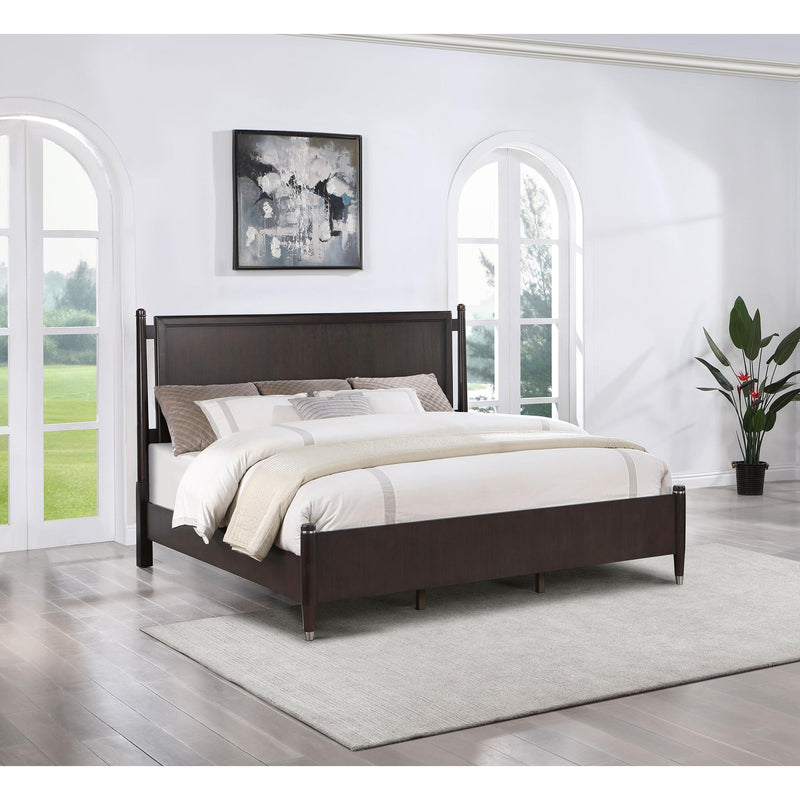 Coaster Furniture Emberlyn 223061Q Queen Poster Bed - Brown IMAGE 3