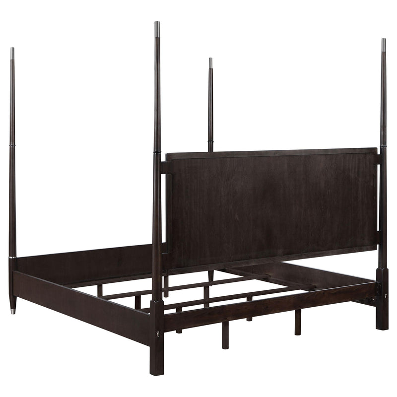 Coaster Furniture Emberlyn 223061Q Queen Poster Bed - Brown IMAGE 7