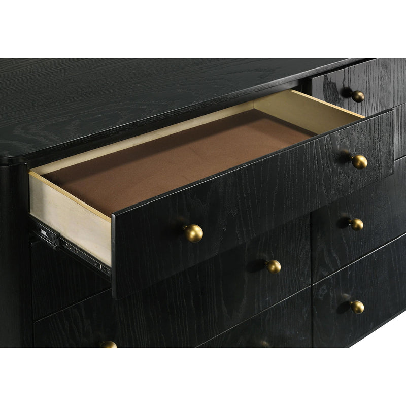 Coaster Furniture Arini 224333 8-Drawer Bedroom Dresser - Black IMAGE 12