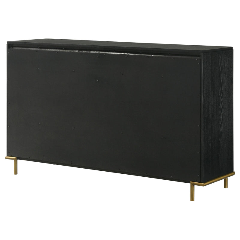 Coaster Furniture Arini 224333 8-Drawer Bedroom Dresser - Black IMAGE 8